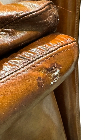 Coppia di divani in pelle, Saporiti Italia, anni ’70 image 11