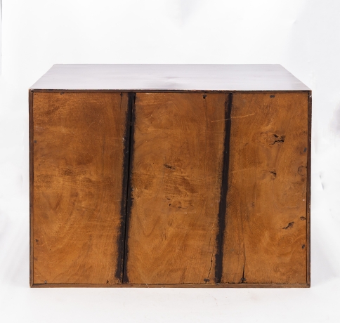 Monetiere in legno ebanizzato e intarsio in osso, Epoca '800 image 13