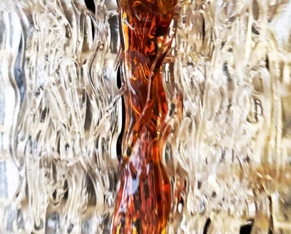 Set di 4 Lampadari in stile Brutalista, Murano, Anni '60 image 3