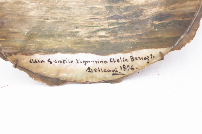 Conchiglia dipinta di Lorenzo Delleani – 1894 image 3