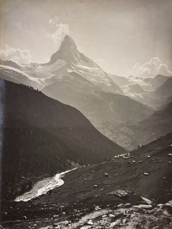 Vittorio Sella, “Matterhorn, da Findelen”, 1887 image 1