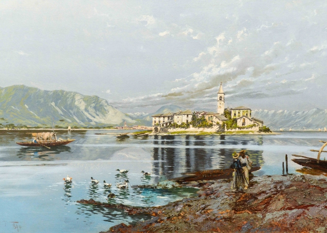 Isola dei pescatori (Dipinto 1)