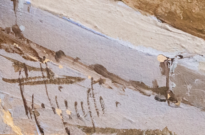 Giacinto Gigante, "Tramonto su Napoli", acquerello su carta, firmato, Epoca '800 image 3