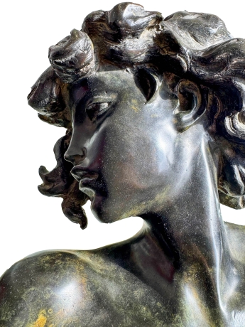 Nudo di donna, scultura in bronzo, Epoca XX secolo image 4