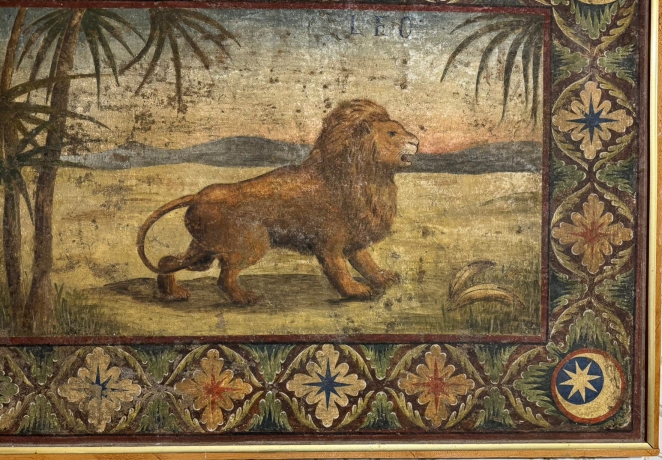 Serie di Strappi originali del XVIII secolo Segni Zodiacali image 22