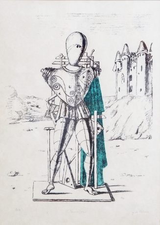 Giorgio De Chirico, "Il trovatore", 1969 image 1