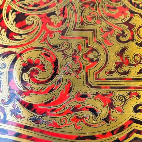 Consolle da gioco in intarsio Boulle, XIX Secolo image 13