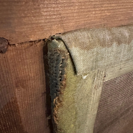 Italo Mus, "Quiete Autunnale", olio su tela, firmato, Anni '40 image 12