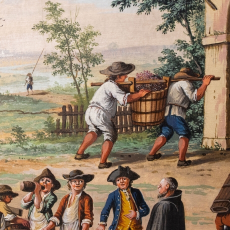 Giovanni Maria Genta, "Le quattro stagioni", tempera, Fine '700 image 11