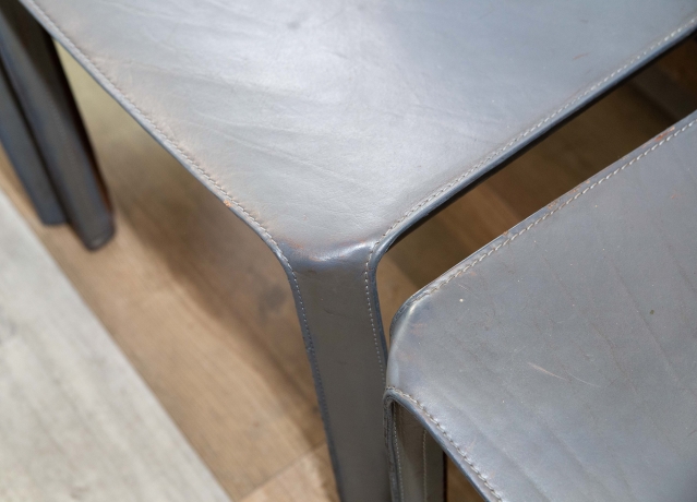Set di 4 Sedie Modello "Cab 412" – Mario Bellini per Cassina (1977) image 5
