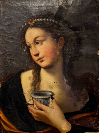 "Le Sibille", olio su tela, Epoca '600 image 2