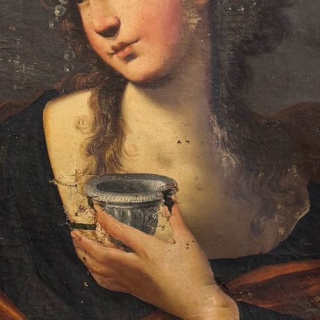 "Le Sibille", olio su tela, Epoca '600 image 3