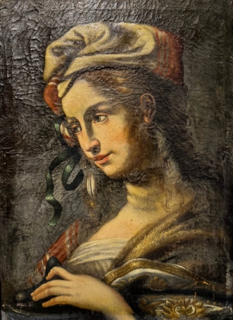 "Le Sibille", olio su tela, Epoca '600 image 7