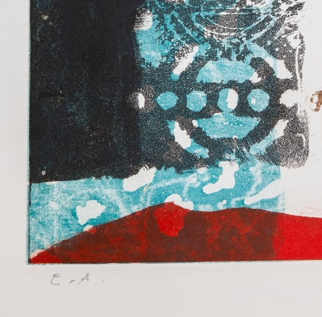 Antoni Clavé, "Composizione Astratta", Epoca '900 image 3