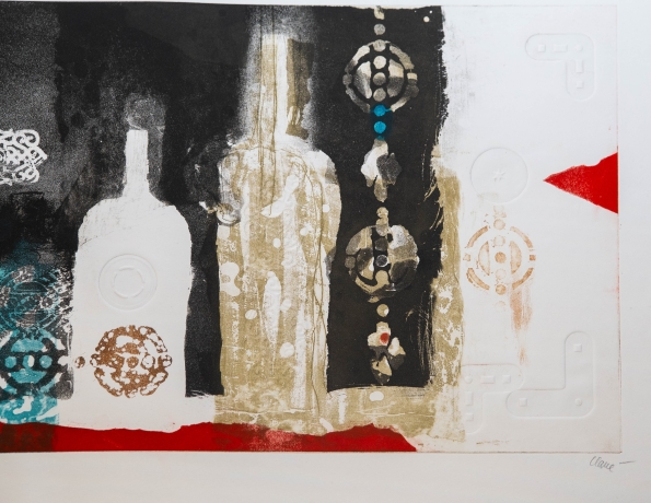 Antoni Clavé, "Composizione Astratta", Epoca '900 image 4