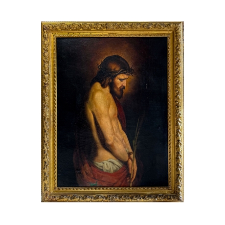 Ecce Homo, olio su tela, Primi XIX secolo image 2