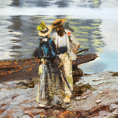 Isola dei pescatori (Dipinto 1)