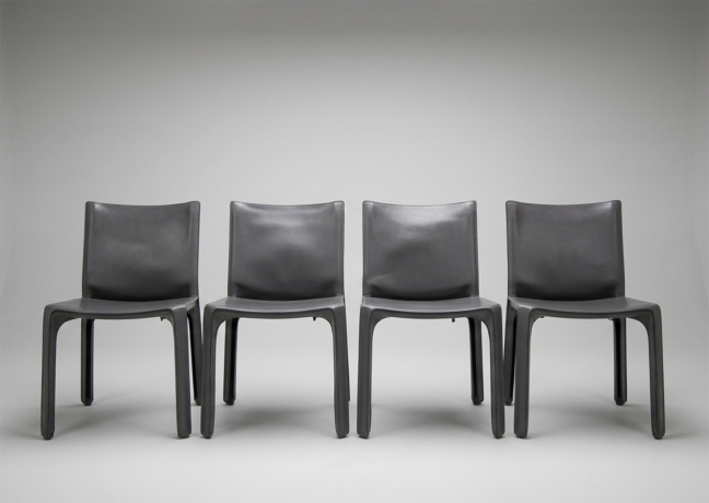 Set di 4 Sedie Modello "Cab 412" – Mario Bellini per Cassina (1977) image 1