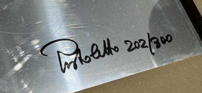 Michelangelo PISTOLETTO - "Prima scena", 2009 - Serigrafia su lastra d'acciaio image 5