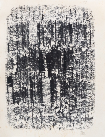 César Baldaccini, Arrachage, firmato e datato, 1961 image 1
