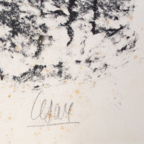 César Baldaccini, Arrachage, firmato e datato, 1961 image 11