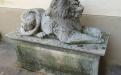 Scultura Leone in Cemento da Esterno del '900